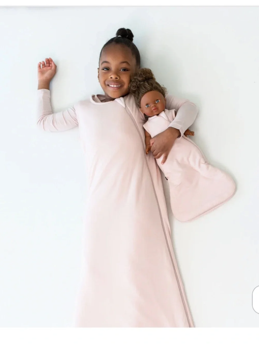 Kyte Baby Blush colored 1.0 Tog sleep sack